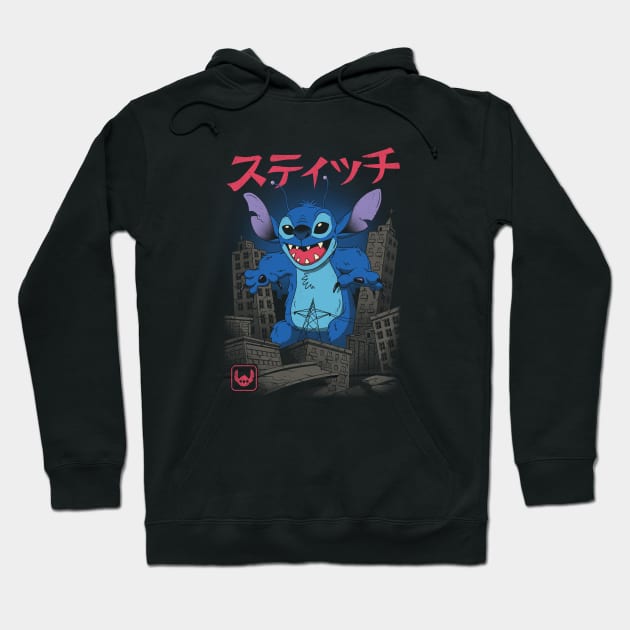 Kaiju 626 Hoodie by Vincent Trinidad Art